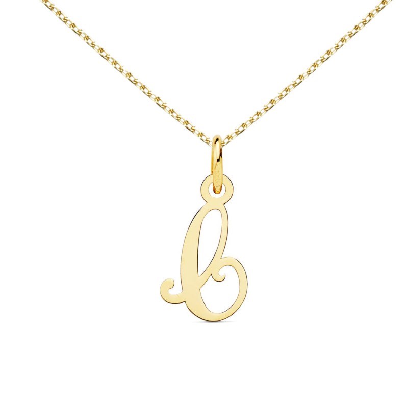Collier - Pendentif Lettre 