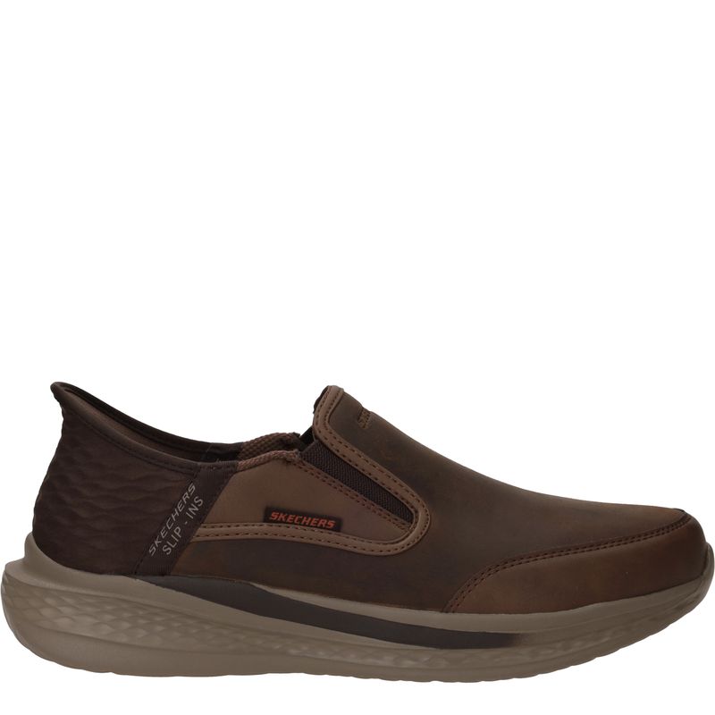 Skechers Slip-Ins Relaxed Fit Slade Cooper Instappers Bruin Heren