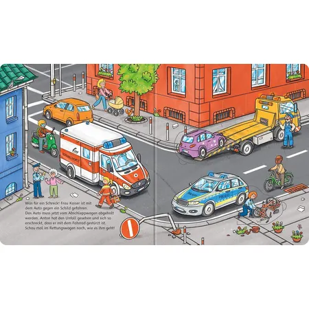 Ravensburger Mein Klappenbuch: Was machen die Einsatzfahrzeuge?