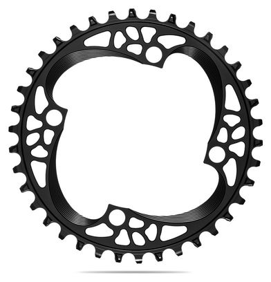 Plateau Rond AbsoluteBlack Premium Chainring Mono 104/4 BCD 12 V Noir