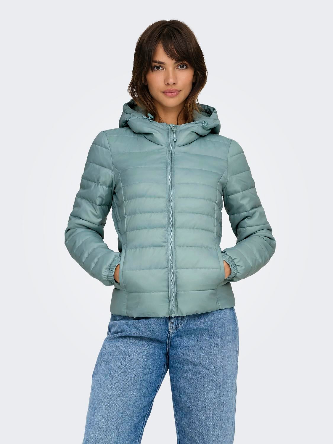 ONLTAHOE Steppjacke Gray Mist