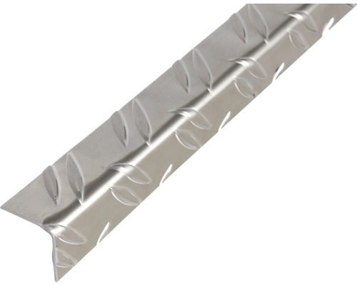 Hoekprofiel aluminium traanplaat 23,5x23,5x1,5 mm, 1 m