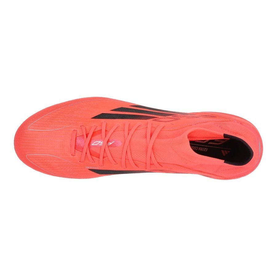 adidas F50 Elite Mid FG Vivid Horizon - Turbo/Aurora Black/Argenté Femme