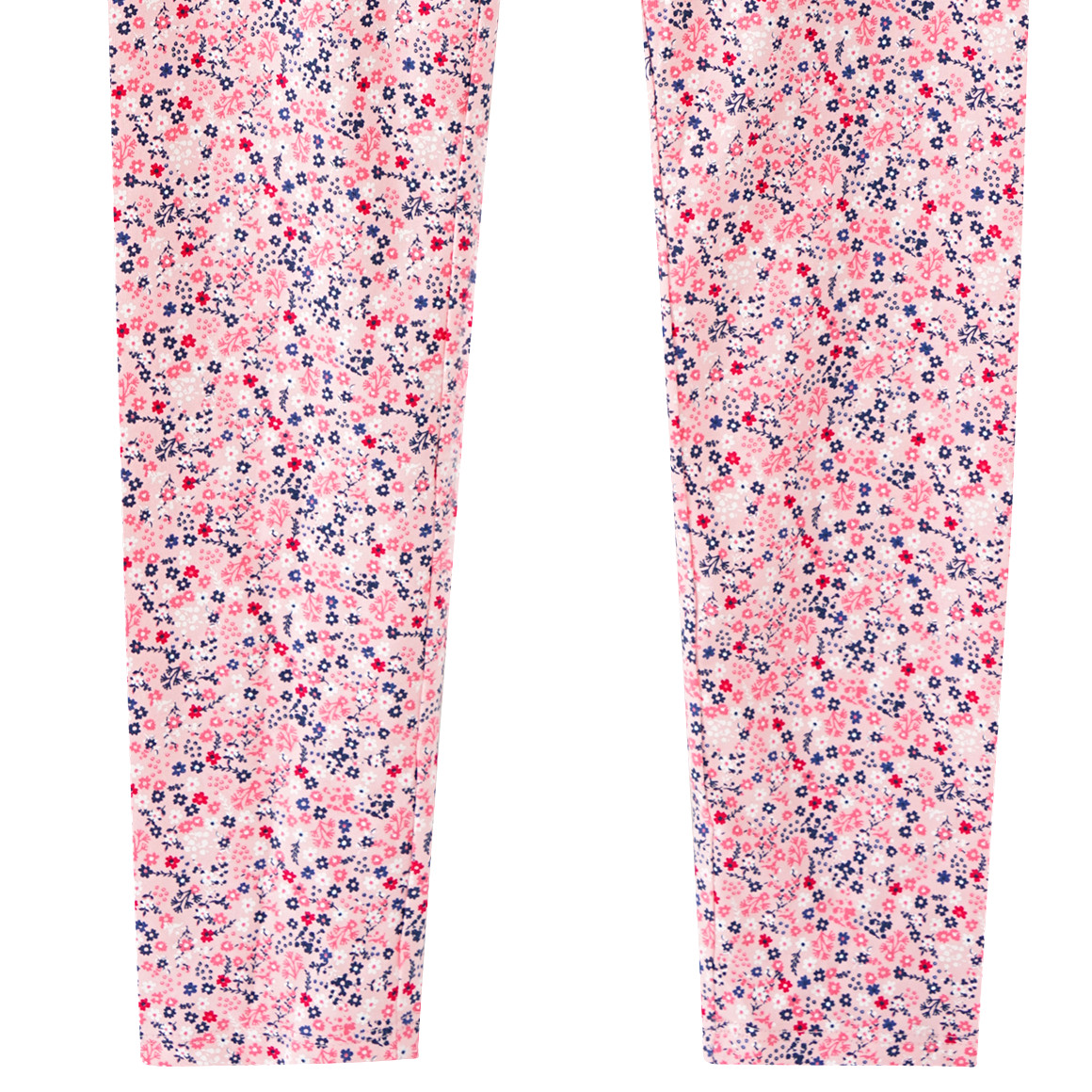 Yigga Mädchen Leggings mit Blumen-Allover rosa