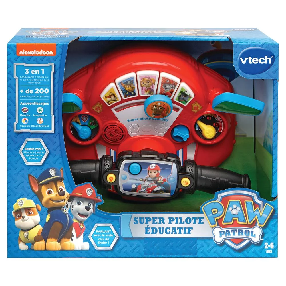 PAT'PATROUILLE - SUPER PILOTE EDUCATIF