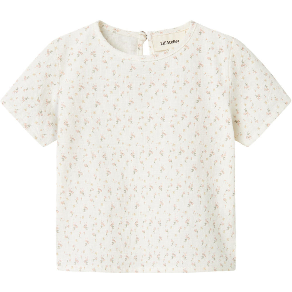 Køb Lil'Atelier Coconut Milk Nbfhailey Ss Loose Top Lil