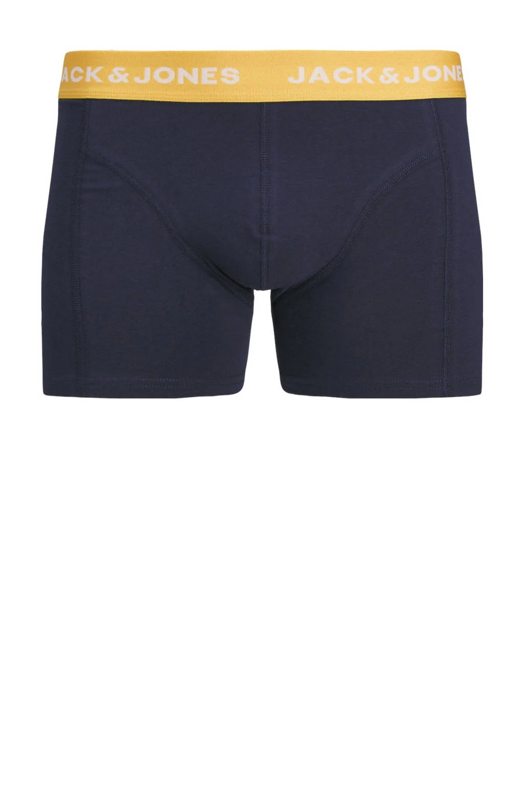 boxershort JACSKULLROCK - set van 3 donkerblauw/geel