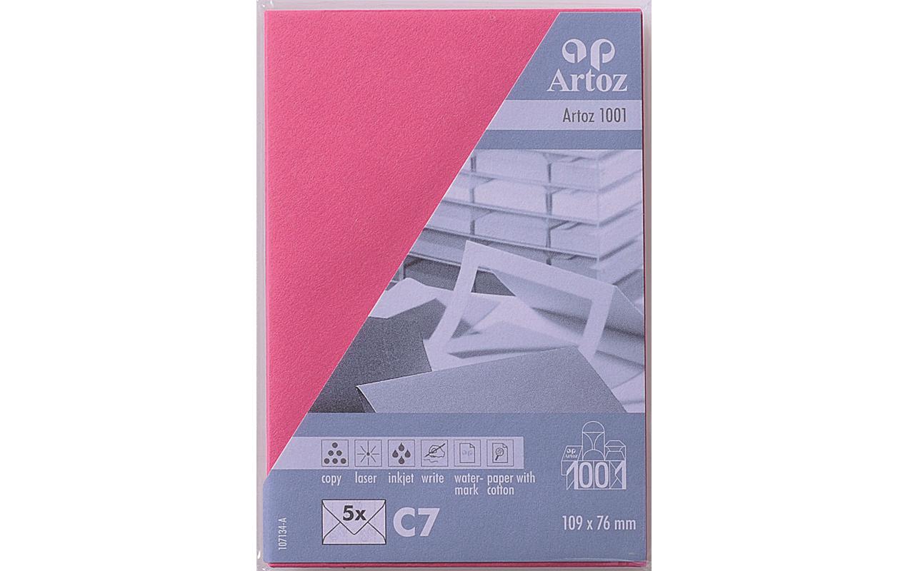 Couvert Fuchsia, C7Hochwertiger Briefumschlag