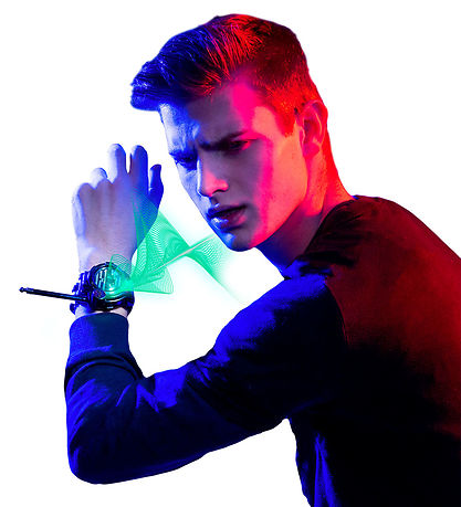 SpyX Walkie Talkies - Wrist - Sort