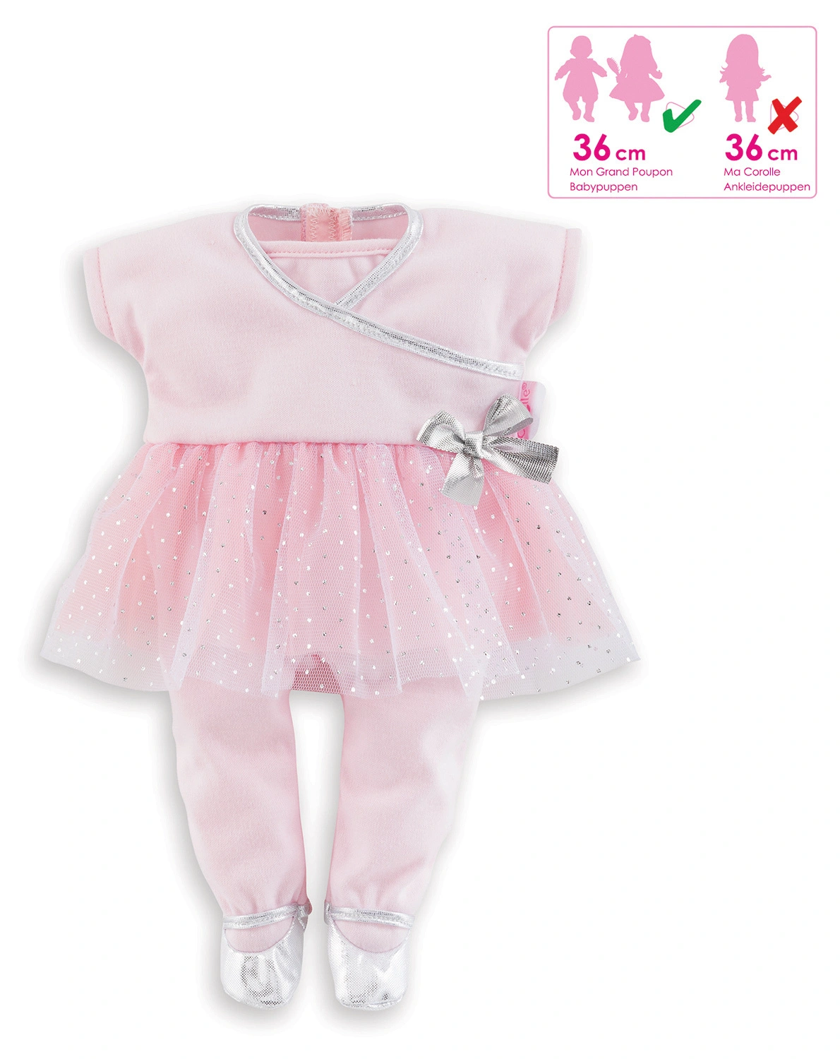 Puppenkleidung MON GRAND POUPON - TANZOUTFIT (36cm)