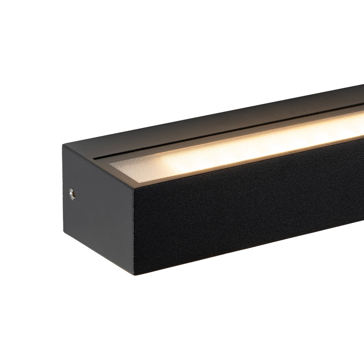Moderne wandlamp zwart incl. LED IP65 - Steph