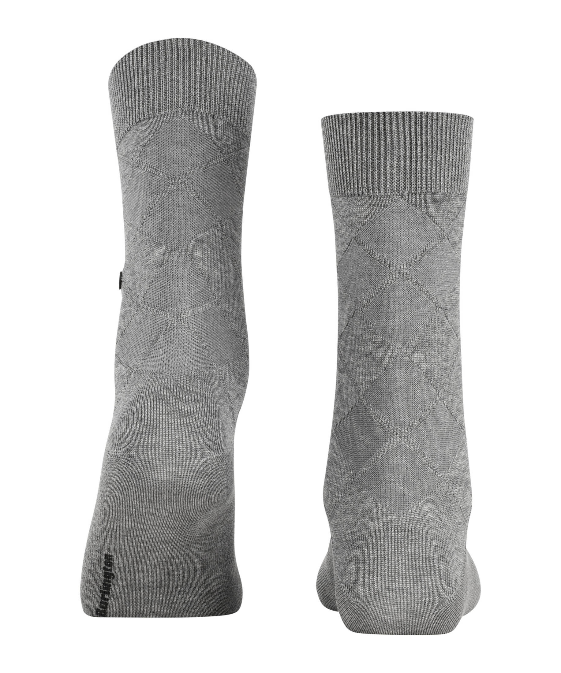Burlington| Damen Socken Black Rhomb