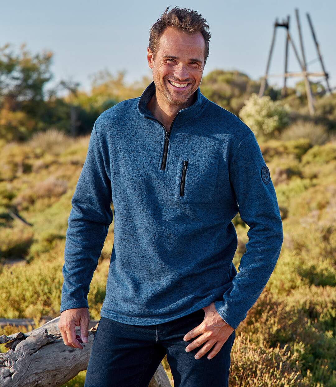 Lot de 2 Sweats Molleton Sport Nature