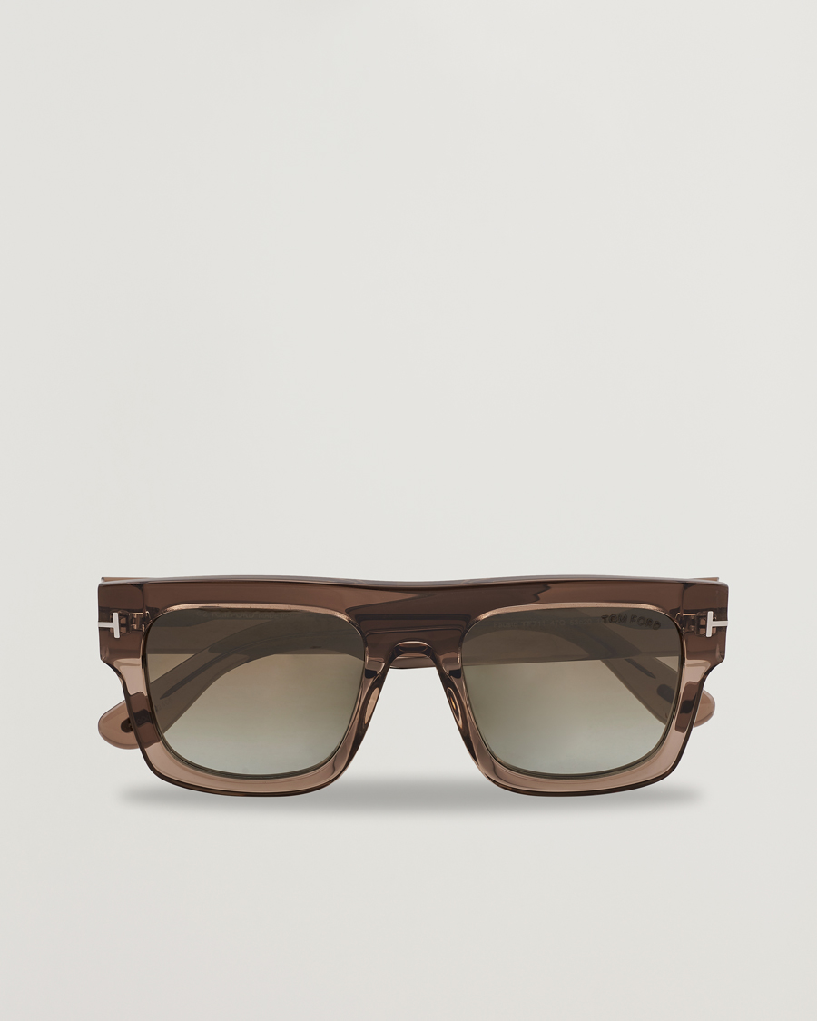 Tom Ford Fausto FT0711 Sunglasses Brown/Green