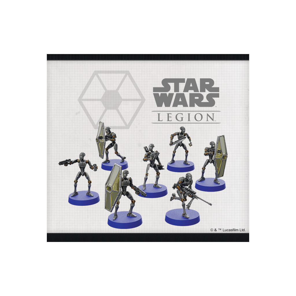 Star Wars : Légion - Droïdes Commandos de Série BX