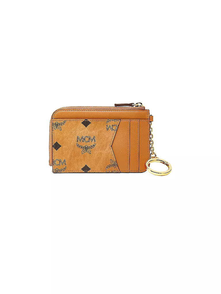 MCM Geldbörse TRACY VISETOS Mini braun