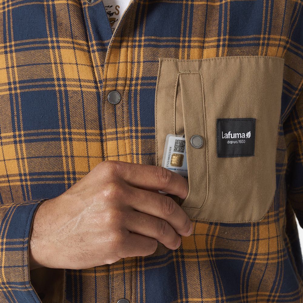 Lafuma ARKHALE WARM - Chemise Homme sudan brown