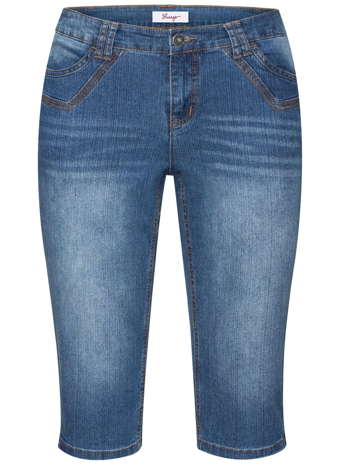 Sheego Caprijeans 1 Stk. tlg.