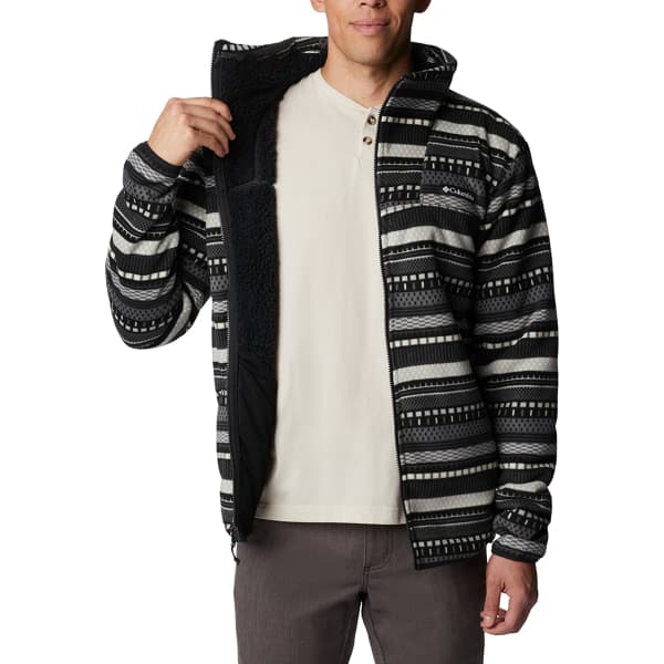 Veste polaire COLUMBIA WINTER PASS FULL ZIP SHARK APRES STRIPE