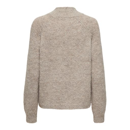 JDY Zoey Life Striktrøje, Chateau Gray Melange, S