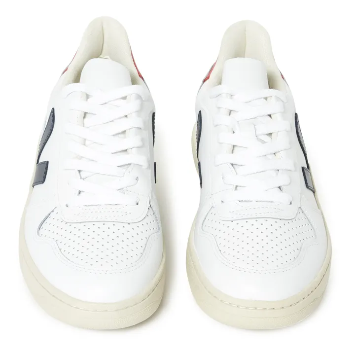 Veja Baskets Cuir V-10 | Bleu marine