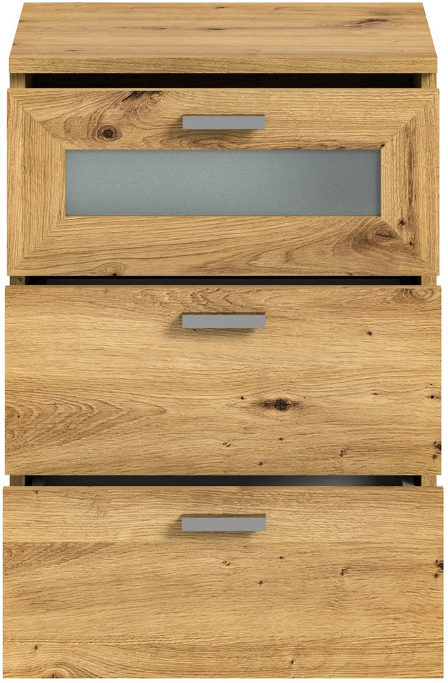 INOSIGN Kommode »Onex, Breite 45 cm, mit Glasfront im Schubkasten,vielseitig einsetzbar« in verschiedenen Farben, Nachttisch, Nachtschrank
