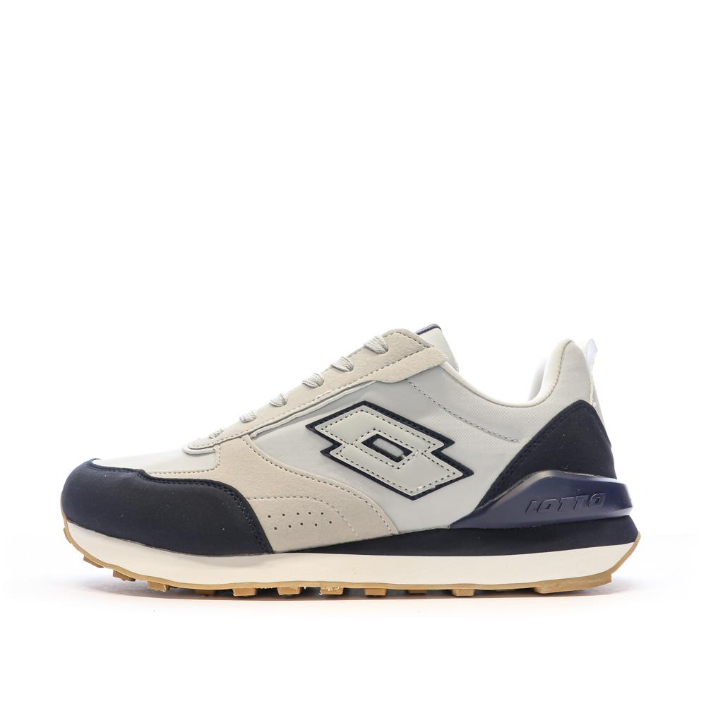 Lotto Baskets Grises/Marine Homme Lotto Twenty 5
