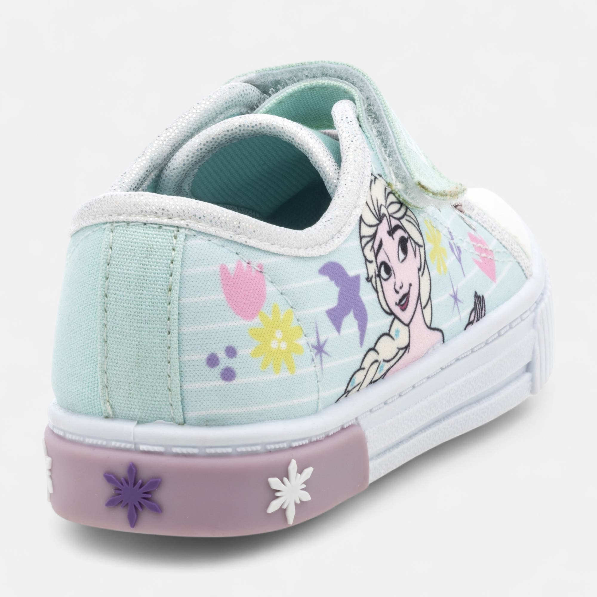 Baskets en toile Fille bleu