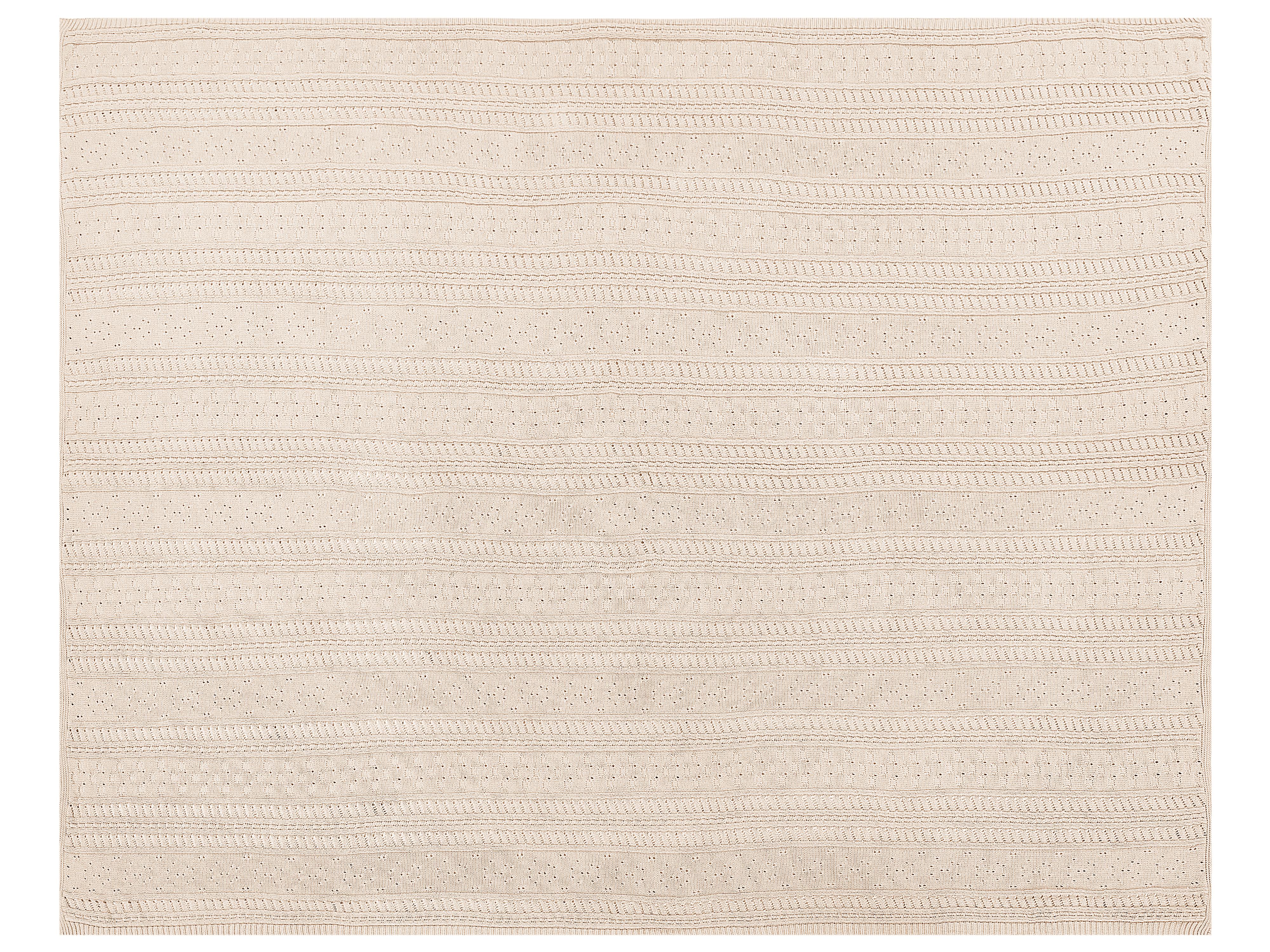 Sprei DAULET Katoen 150 x 200 cm Lichtbeige