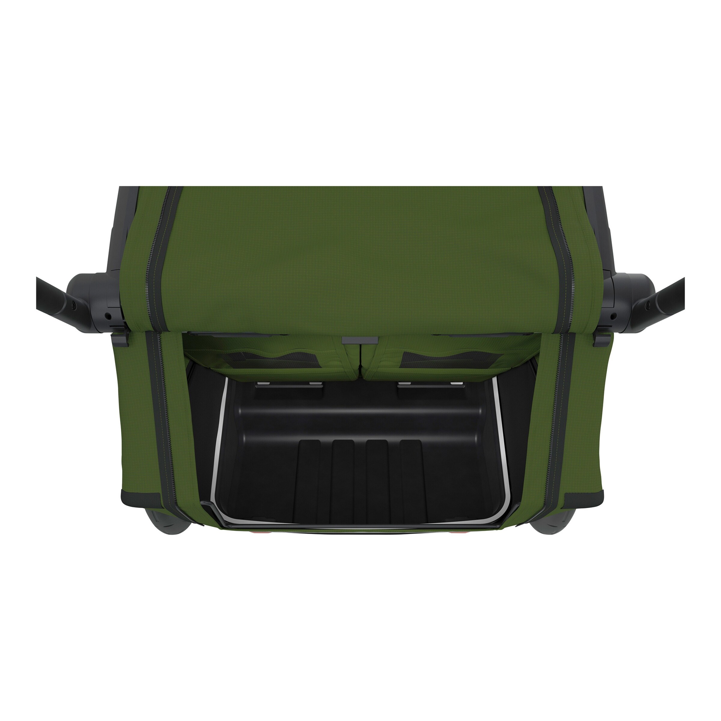 Thule Fahrradanhänger Chariot Cab 2 inkl. Fußsack Sport Bundle cypress green