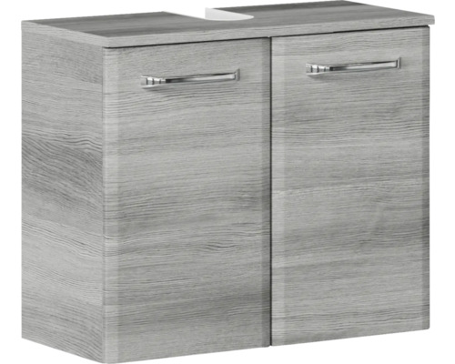 Pelipal Alika 60 cm grafiet structuur wastafelmeubel, horizontaal gedemonteerd
