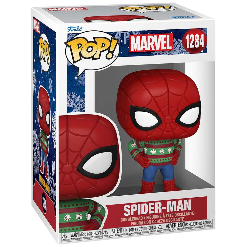 POP! Vinylfigur Marvel 1284: Spider-Man Holiday Edition