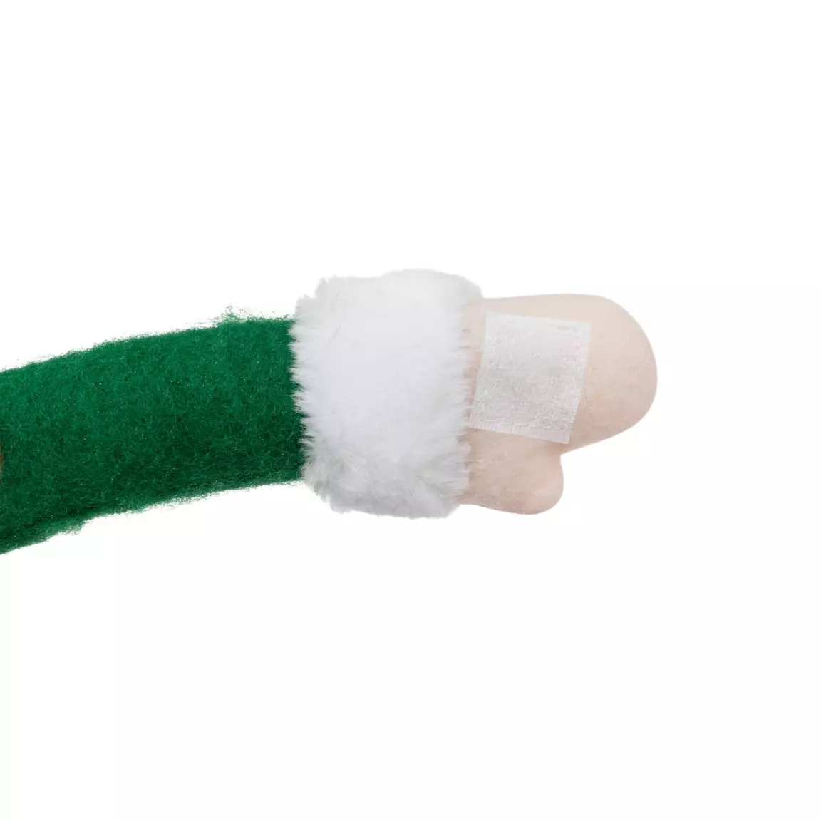 Lutin de Noël à accrocher (H74 cm) Zilou Rouge et vert