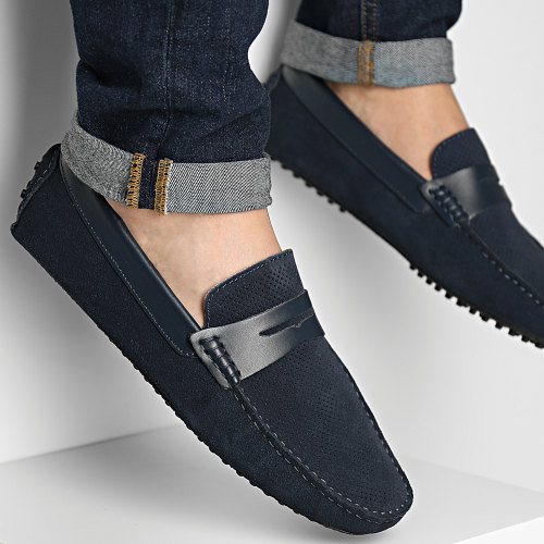 Mocassins Bleu Marine