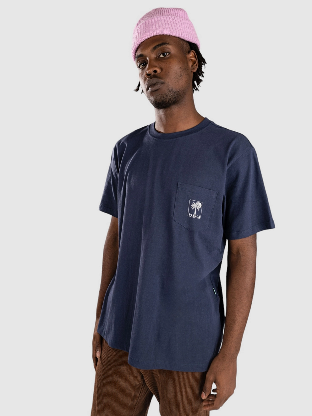 Vissla Tropical Thrills Premium Organic T-Shirt navy