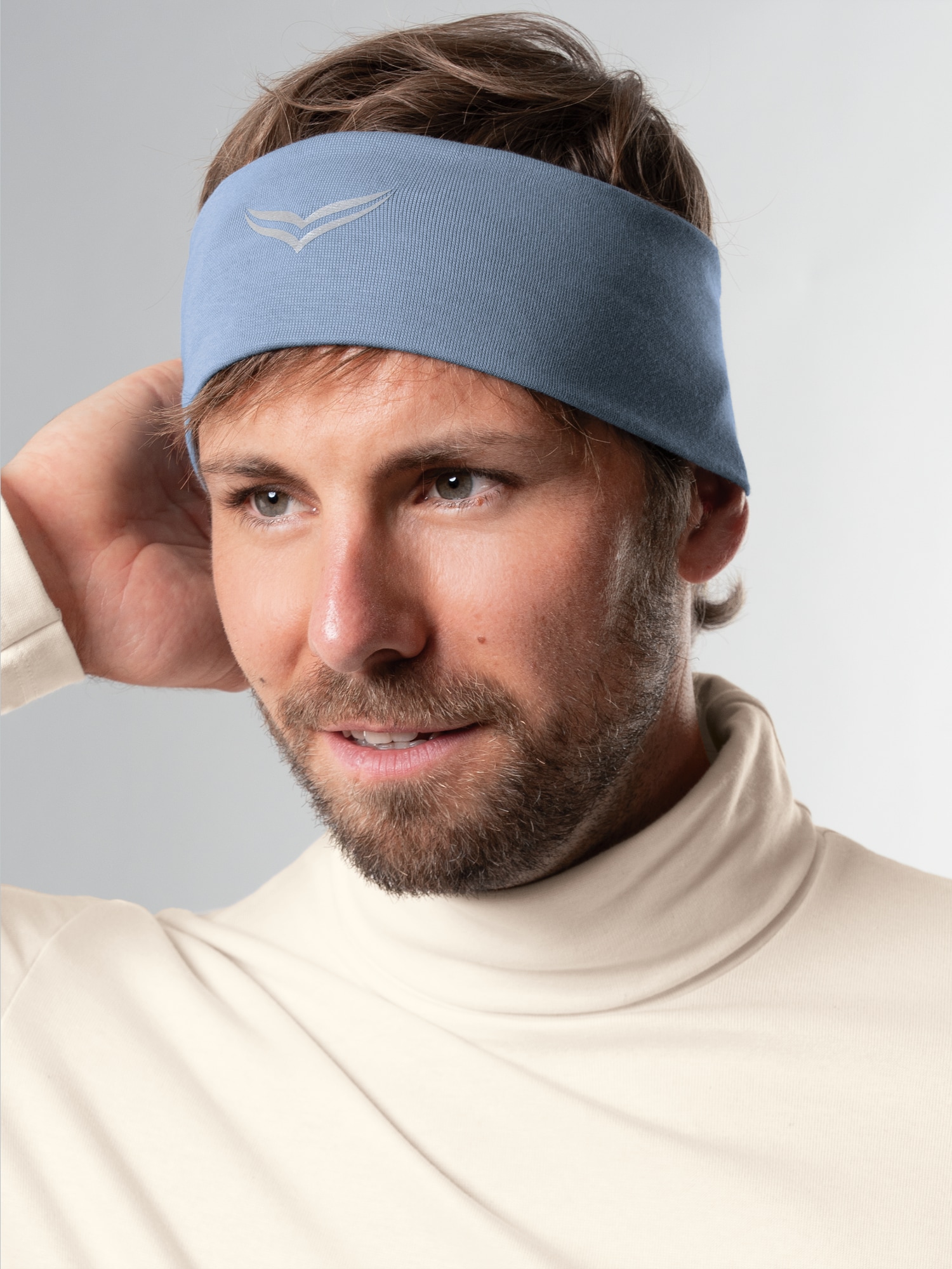 Haar-/Stirnband Pearl-blue