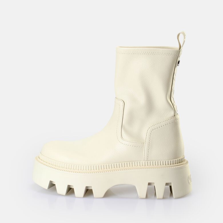 Flora Sockboot Bottes vegan, crème
