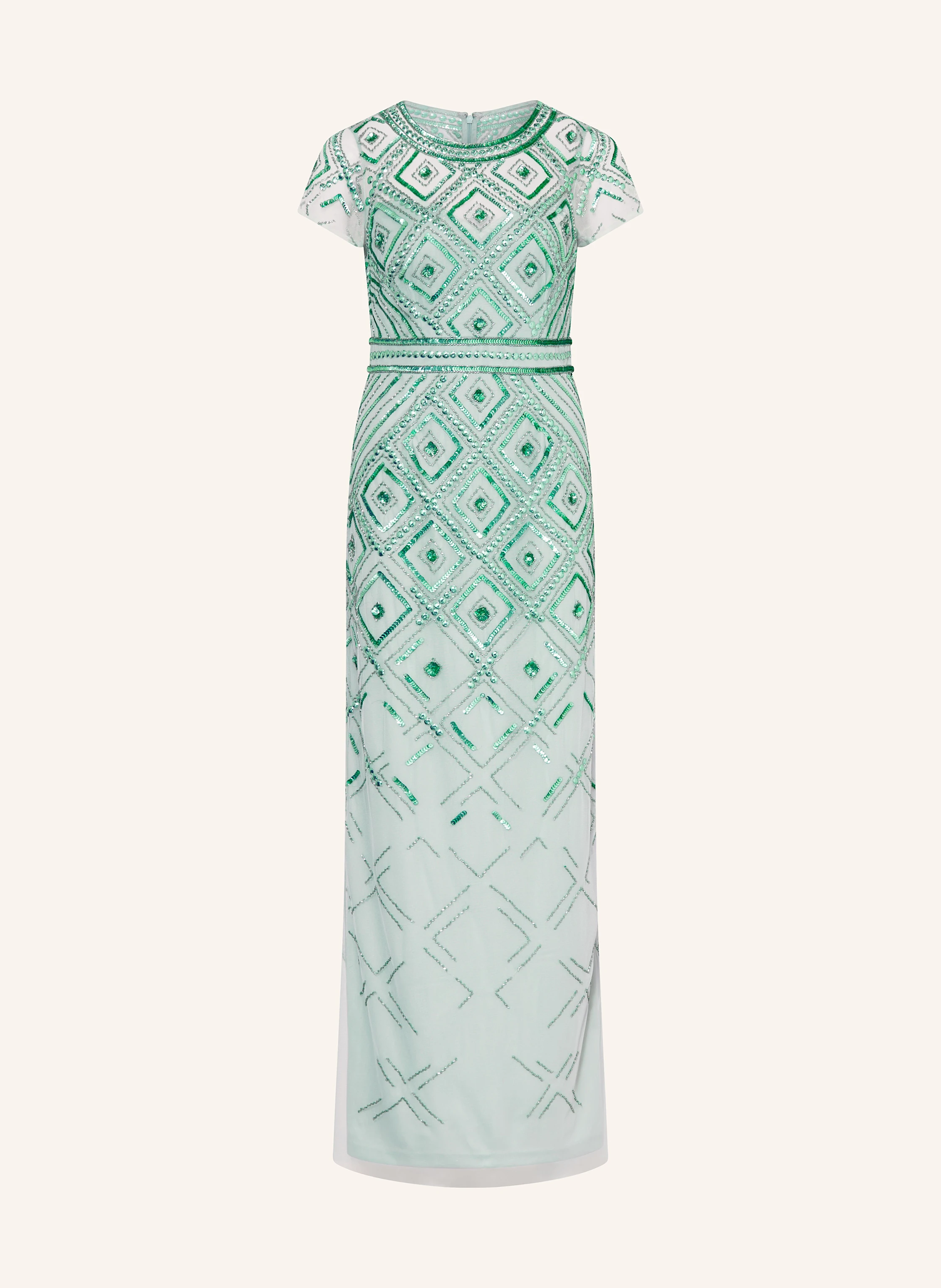 ADRIANNA PAPELL Abendkleid mit Schmucksteinen