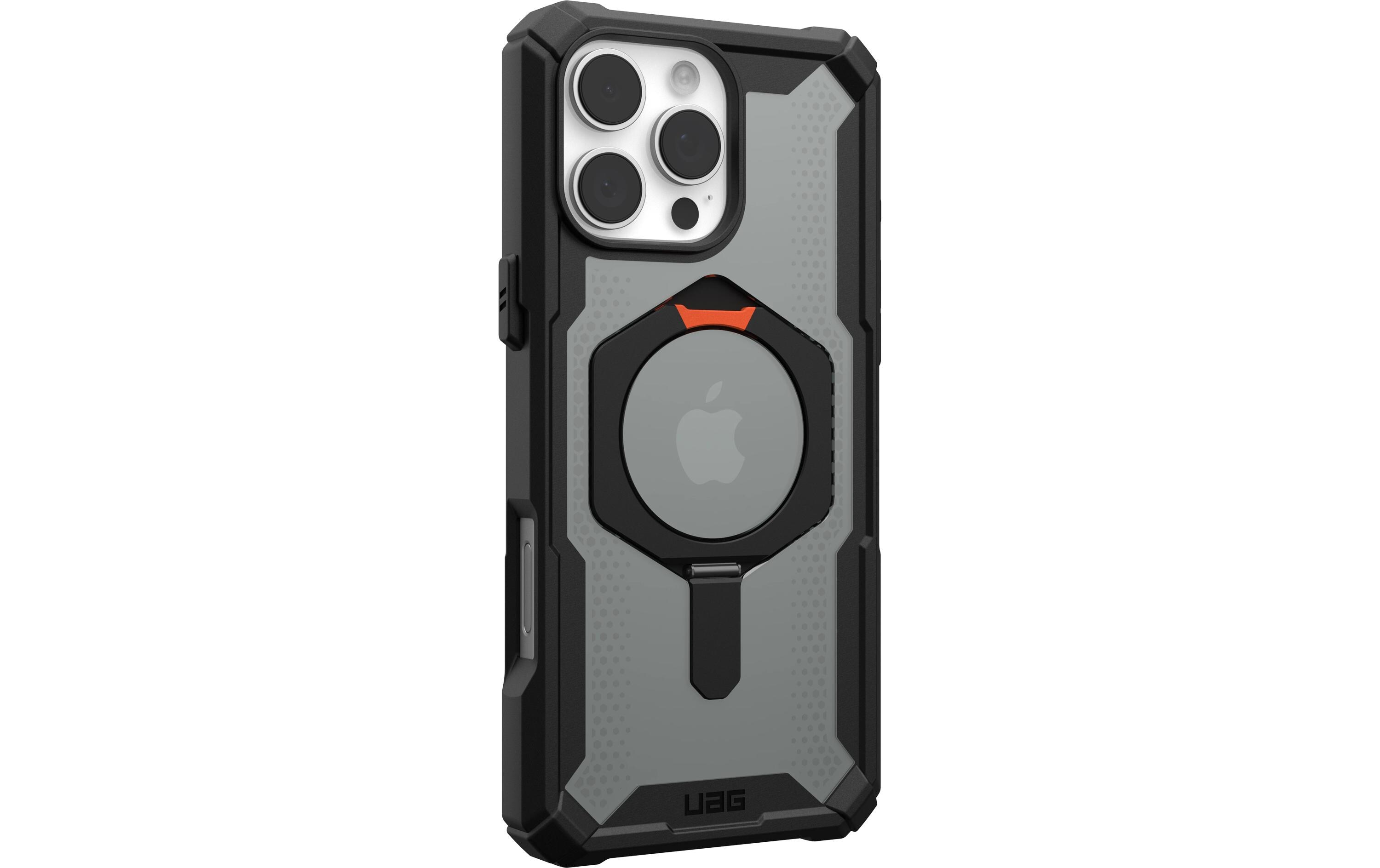 Back Cover Plasma XTE iPhone 16 Pro Max Black/OrangeSchutzhülle für das Apple iPhone 16 Pro Max