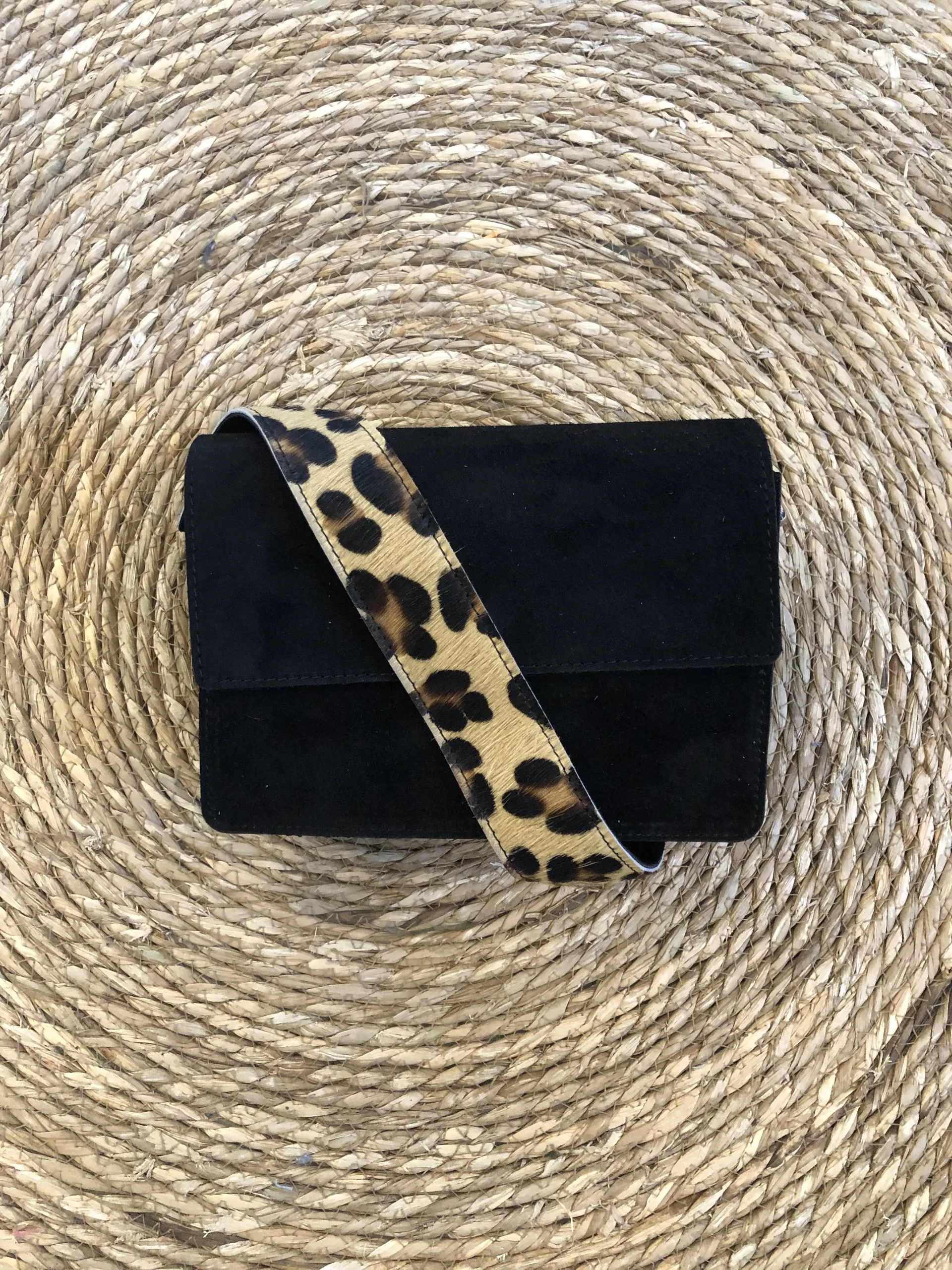 Tyra Bag - Suede Zwart