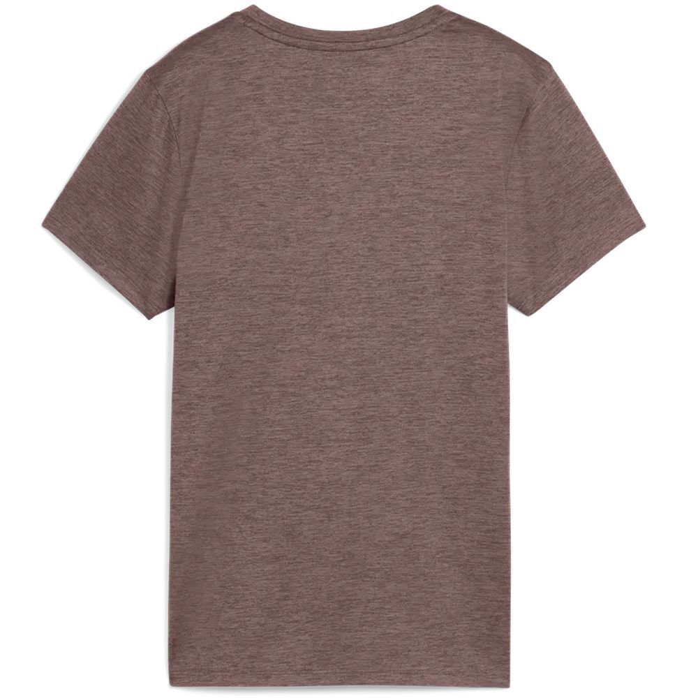 PumaW TAD ESSENTIAL Heather Logo Tee