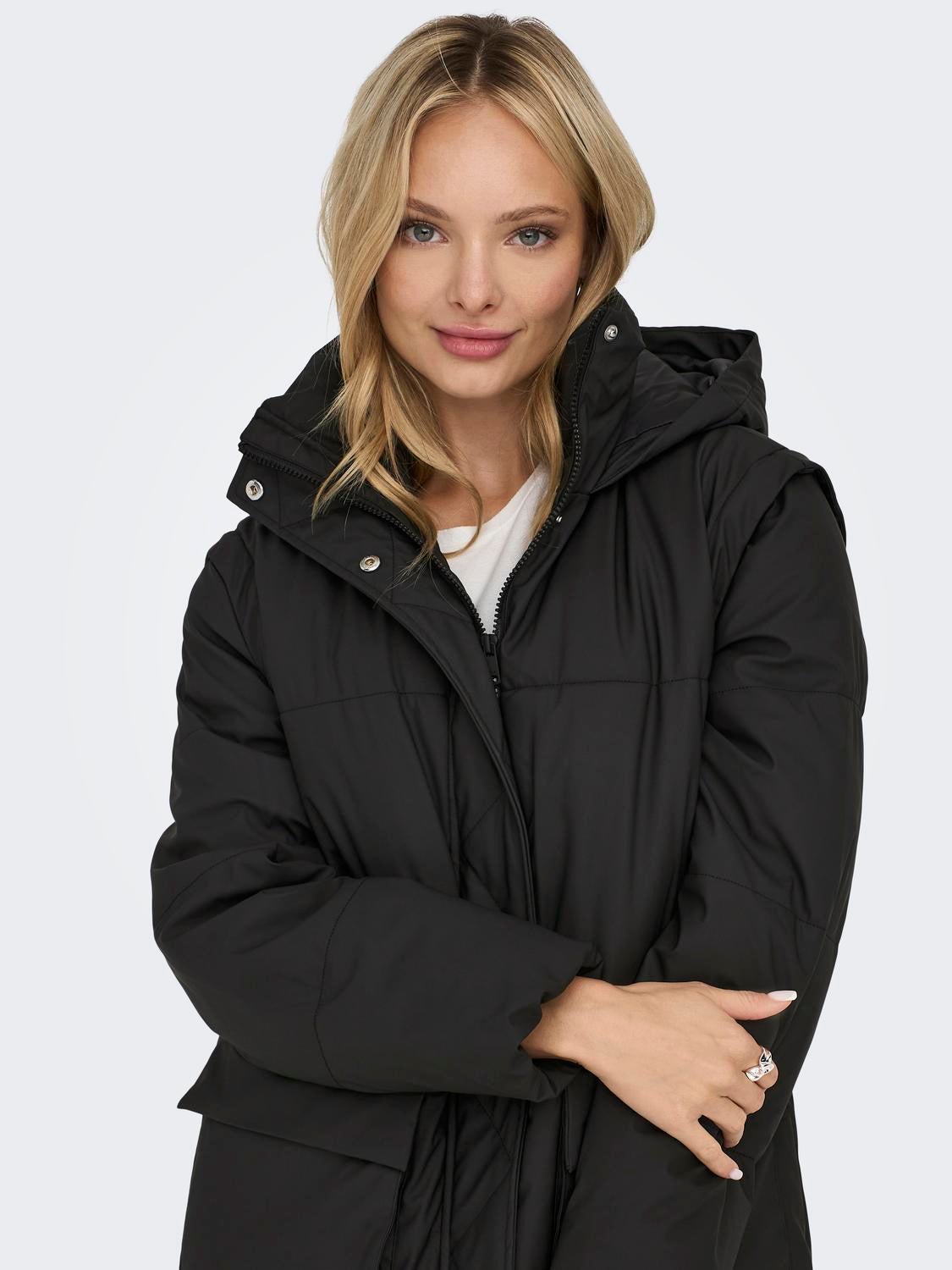 ONLSALLY Steppmantel Black