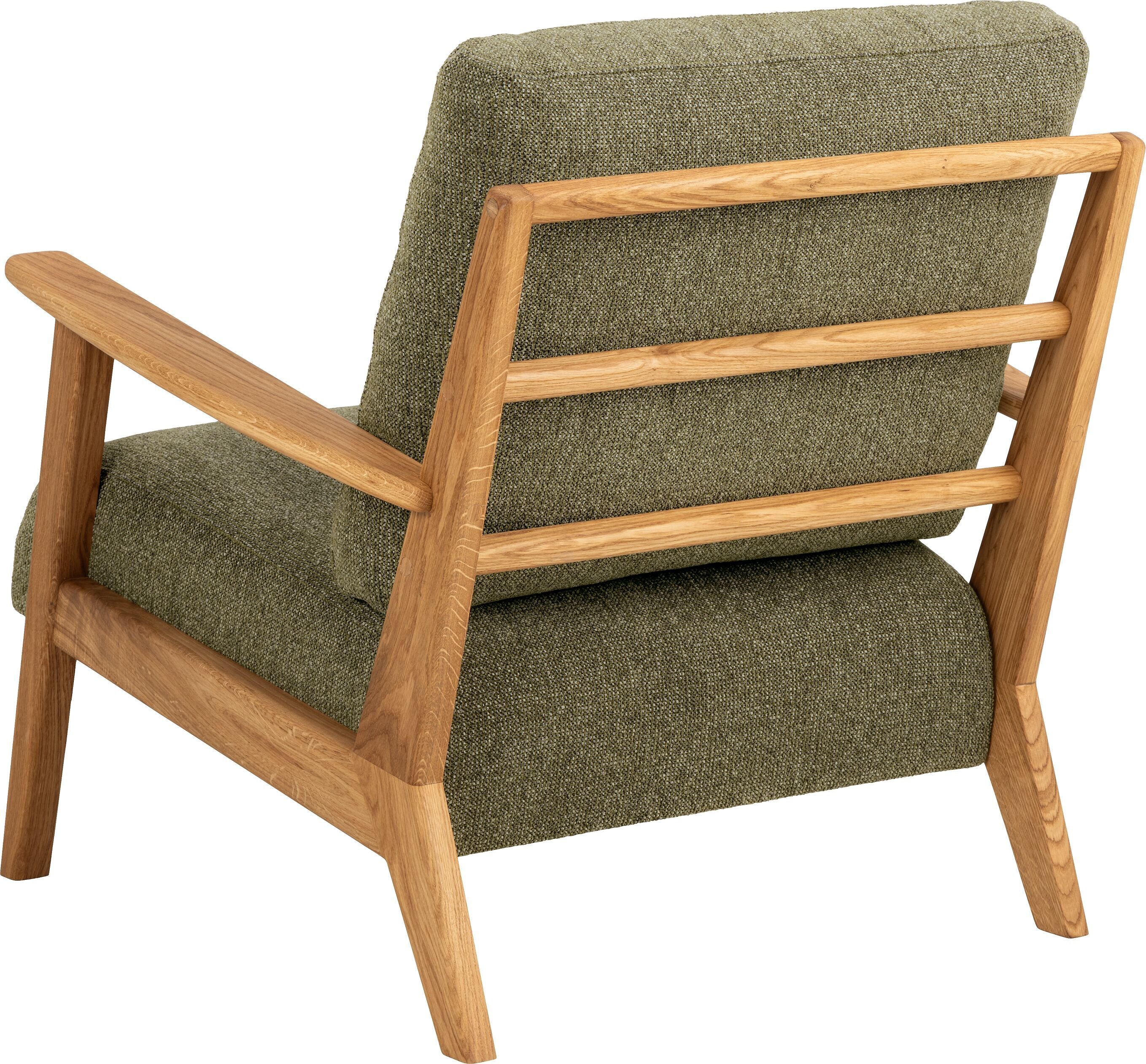 FAUSTO Sessel - Grün / B: 83.0 cm x T: 75.0 cm x H: 80.0 cm