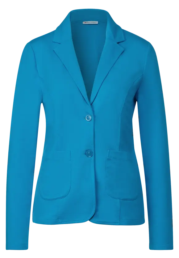 Basic Blazer - bright cyan blue