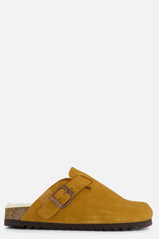 Ann Rocks Instappers cognac Suede