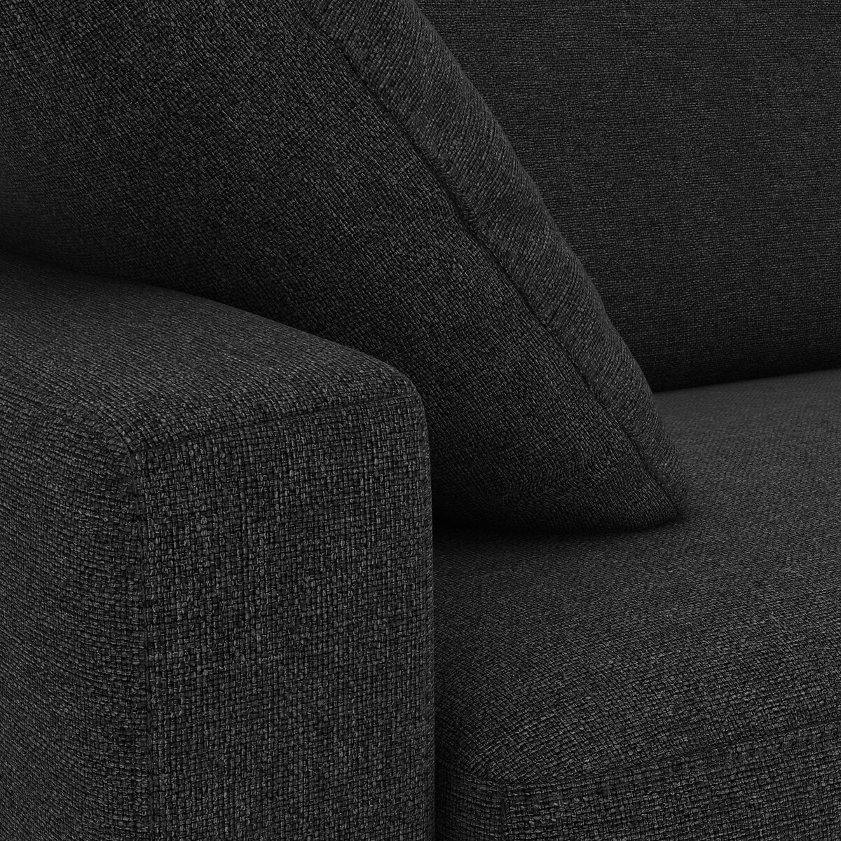 LA REDOUTE INTERIEURS<br>Sofá-cama em poliéster, espuma HR premium, Timor