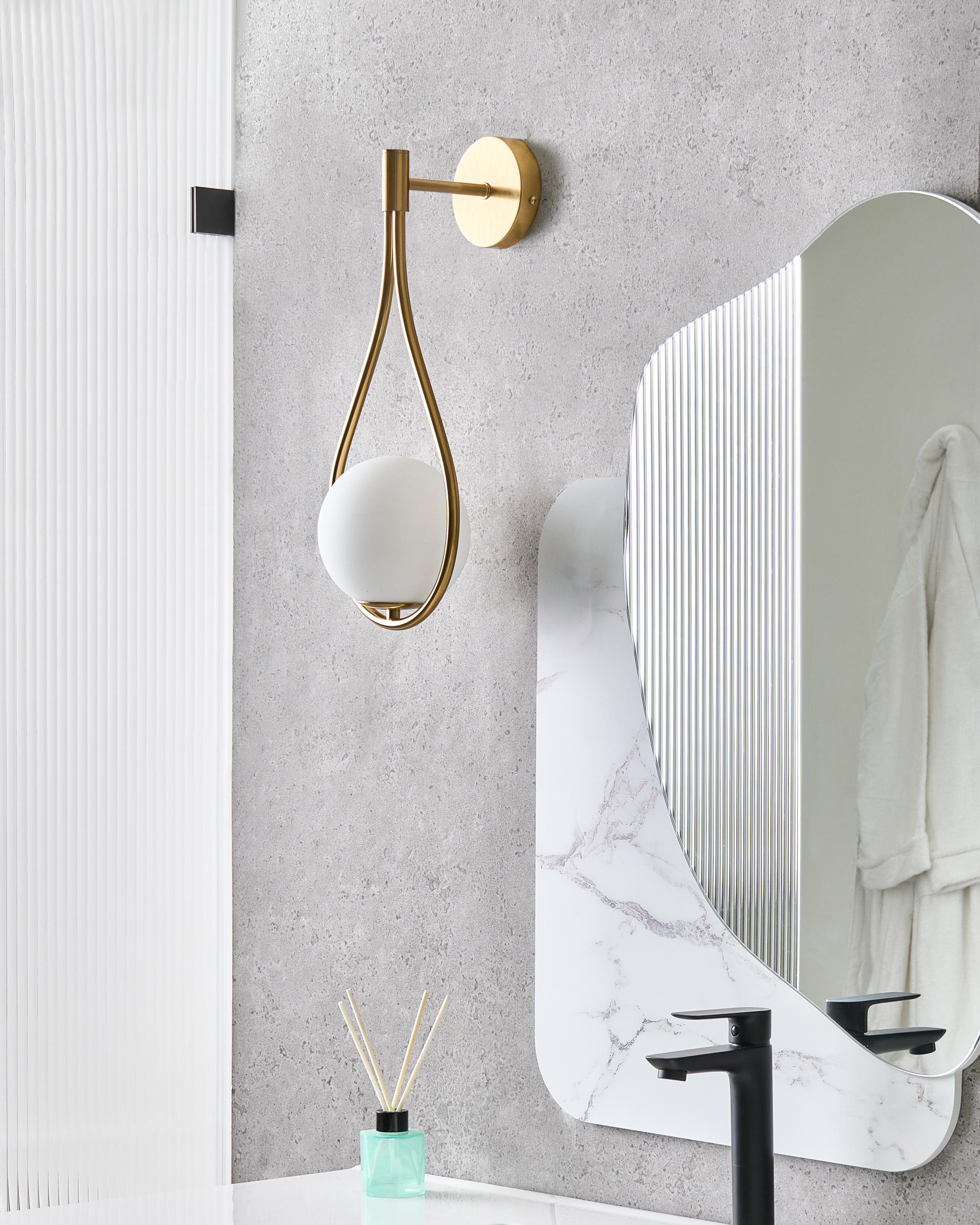 Wandlamp AUROUE Metaal Goud