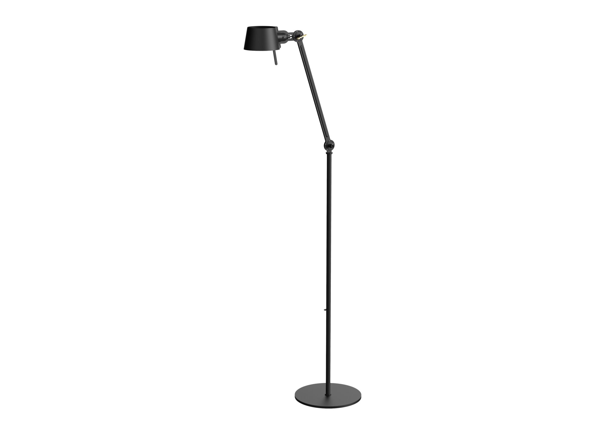 Vloerlamp Bolt Long 1 arm smokey black