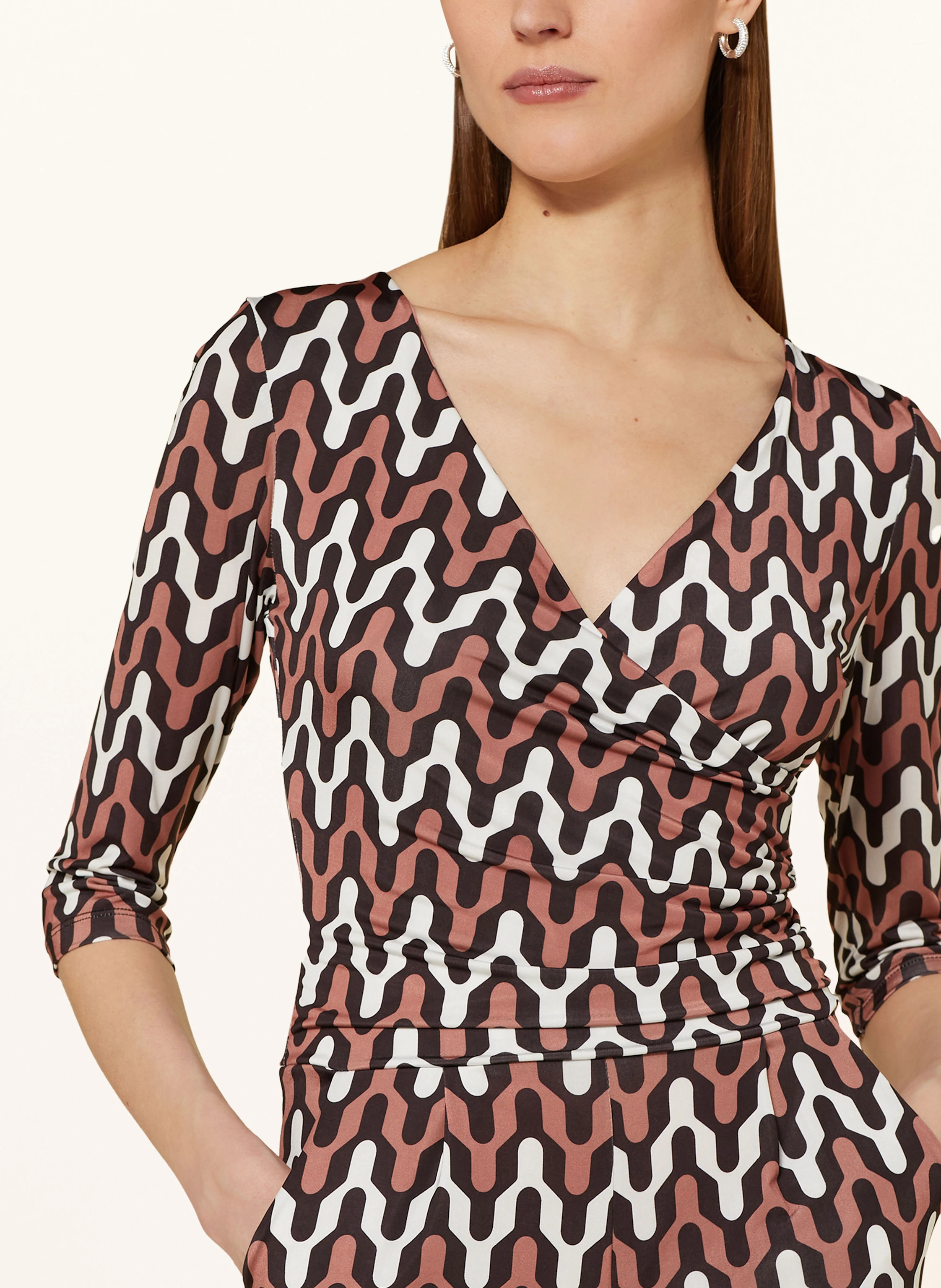 marivie Jersey-Jumpsuit JUMP IN! mit 3/4-Arm