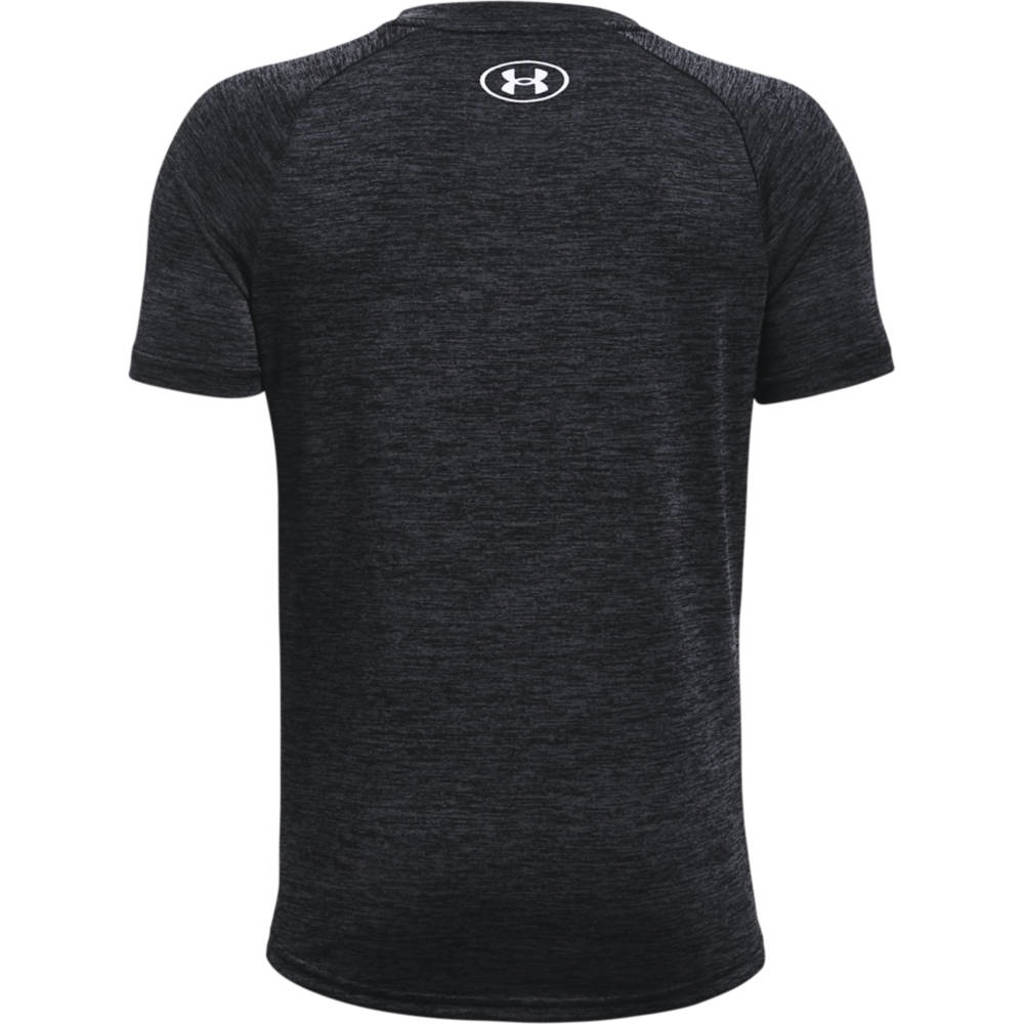 Under Armour sportshirt Tech 2.0 zwart/wit